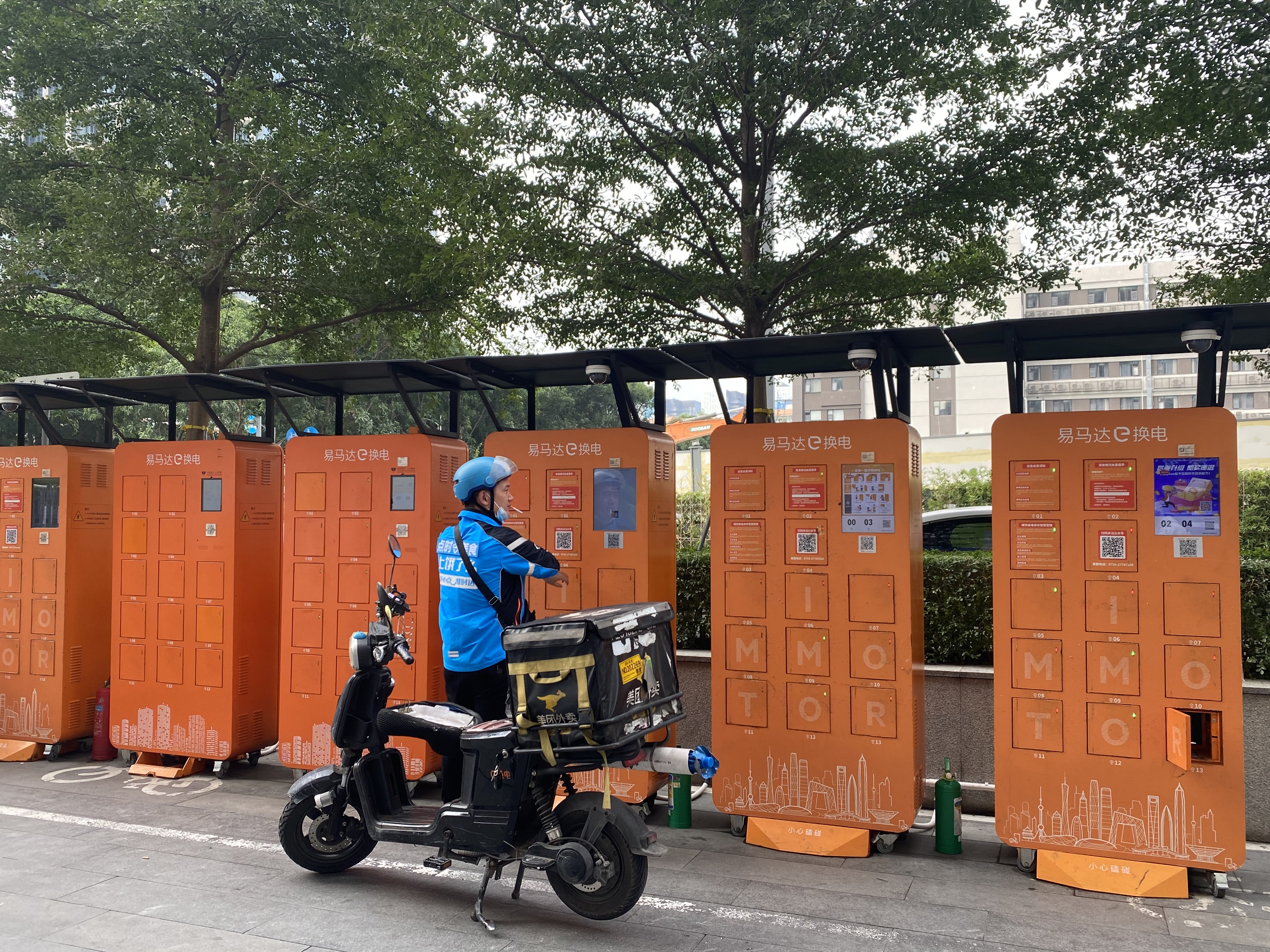 智慧換電柜解決方案